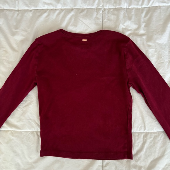 VS PINK Dark Red Crop Top - Picture 5 of 6